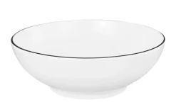 Seltmann Weiden Dessertschale Lido Black Line | Rund