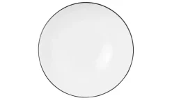 Seltmann Weiden Dessertschale Lido Black Line | Rund