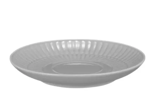 Seltmann Weiden Espressountertasse Amina | Silbergrau, 12 cm