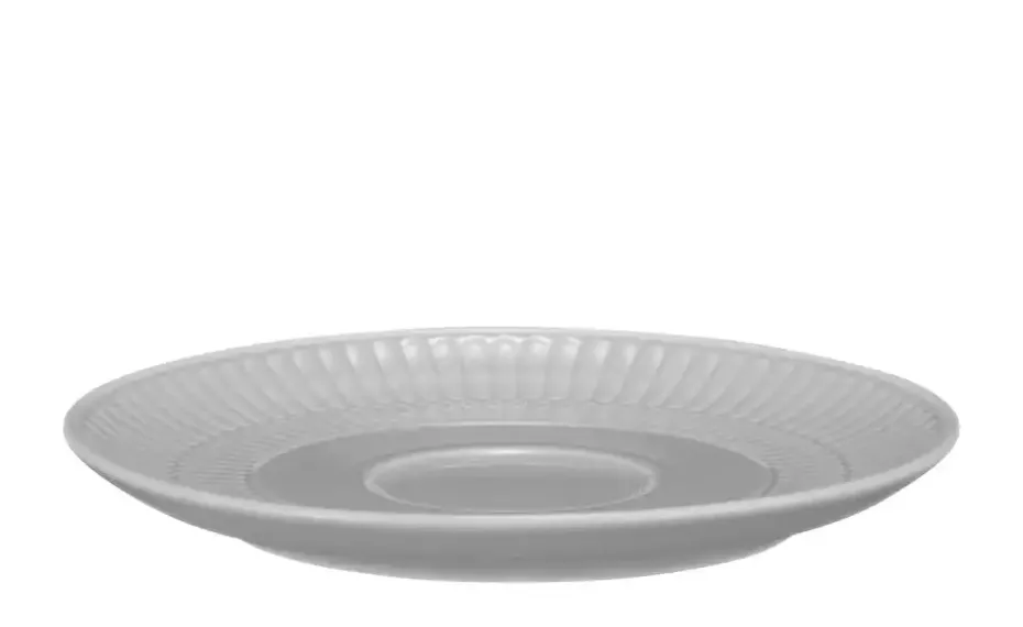 Seltmann Weiden Kombi-Untertasse Amina | Silbergrau, 16 cm
