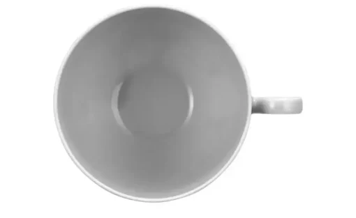 Seltmann Weiden Milchkaffeetasse Amina | Silbergrau, 350 ml