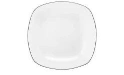 Seltmann Weiden Suppenteller Lido Black Line | Eckig