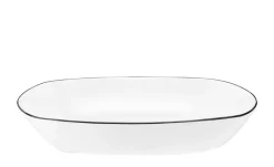 Seltmann Weiden Suppenteller Lido Black Line | Eckig