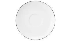 Seltmann Weiden Untertasse Lido Black Line | Rund, 16 cm