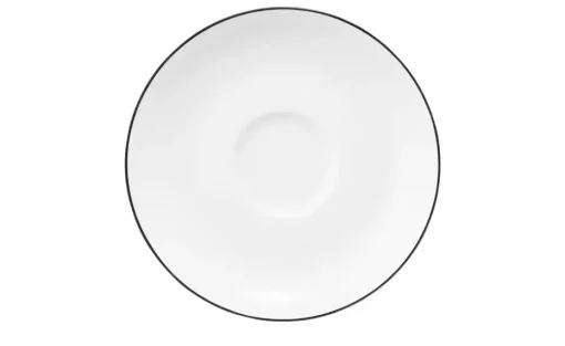 Seltmann Weiden Untertasse Lido Black Line | Rund, 12 cm