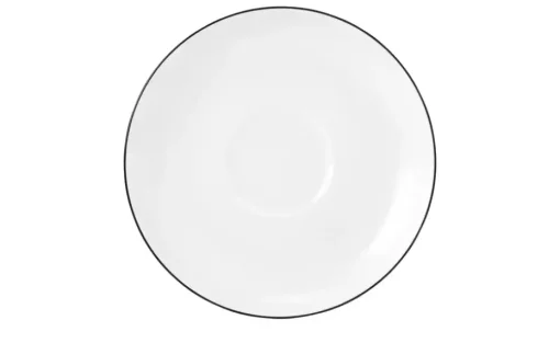 Seltmann Weiden Untertasse Lido Black Line | Rund, 14,5 cm