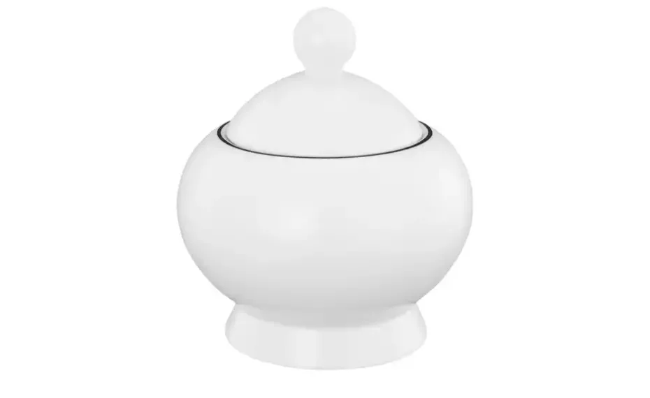 Seltmann Weiden Zuckerdose Lido Black Line | Höffner