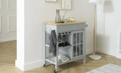 Servierwagen in Landhaus-Optik Butcher | Möbel Höffner