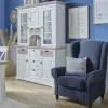 Sessel Kivana | Dunkelblau, Webstoff | Möbel Höffner