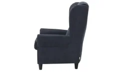 Sessel Kivana | Dunkelblau, Webstoff | Möbel Höffner