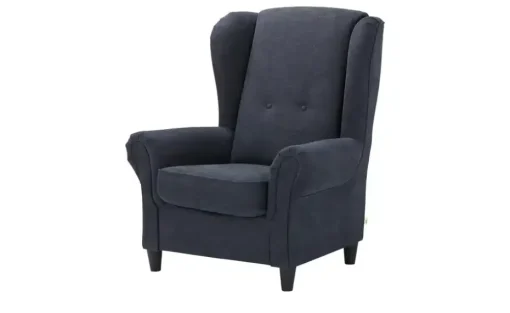 Sessel Kivana | Dunkelblau, Webstoff | Möbel Höffner