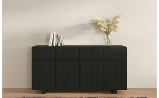 Sideboard Cuba | Schwarz | Möbel Höffner