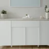 Sideboard Dimarro | Weiß, Sand | Möbel Höffner