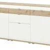 Sideboard Eldena | Weiß, Eiche (Nachbildung) | Höffner