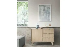 Sideboard Firr | 106,1 cm, Beige, Hellbraun | Höffner