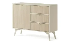 Sideboard Firr | 106,1 cm, Beige, Hellbraun | Höffner