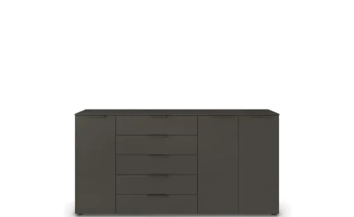 Sideboard Flipp | Graphit, Front: Dekor, Oberboden: Dekor