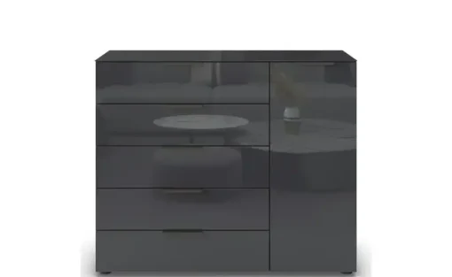 Sideboard Flipp | Graphit, Basaltgrau, Graphit