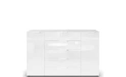 Sideboard Flipp | Weiß, 160 cm | Möbel Höffner