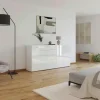 Sideboard Flipp | Weiß, Weiß | Möbel Höffner