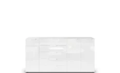 Sideboard Flipp | Weiß, Weiß | Möbel Höffner