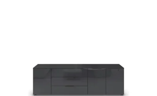 Sideboard Fllipp | Graphit, Basaltgrau, Graphit