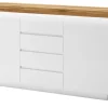 Sideboard Fornico | Absetzung: Eiche | Möbel Höffner