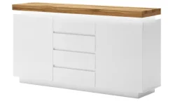 Sideboard Fornico | Absetzung: Eiche | Möbel Höffner