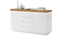 Sideboard Fornico | Absetzung: Eiche | Möbel Höffner