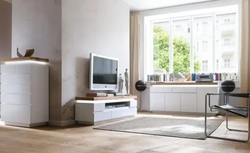 Sideboard Fornico | Absetzung: Eiche | Möbel Höffner