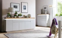 Sideboard Fornico | Absetzung: Eiche | Möbel Höffner