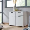 Sideboard Fulmer | Weiß, Weiß | Möbel Höffner