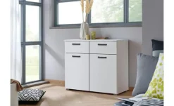 Sideboard Fulmer | Weiß, Weiß | Möbel Höffner