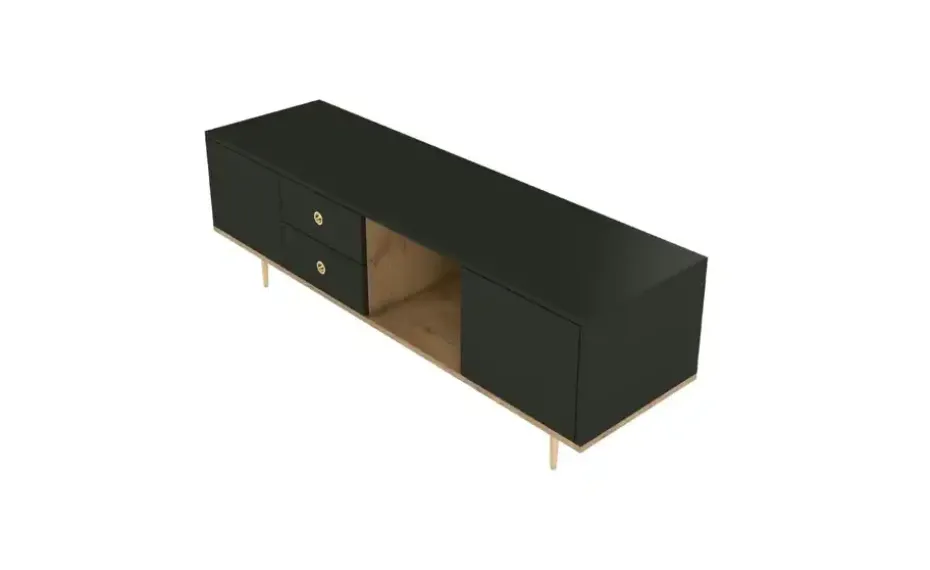 Sideboard Harmoni | Schwarz | Möbel Höffner