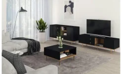 Sideboard Harmoni | Schwarz | Möbel Höffner