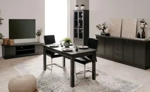 Sideboard Laurito | Anthrazit | Möbel Höffner