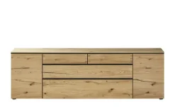Sideboard Light Line 6 | Schwarz, lackiert | Höffner