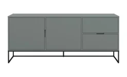 Sideboard Linera | Grün, matt | Möbel Höffner