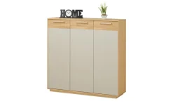 Sideboard Longo | Eiche bianco, Taupe | Möbel Höffner