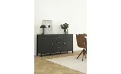 Sideboard Madron | Schwarz | Möbel Höffner