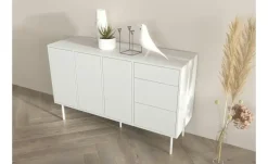 Sideboard Mirka | 78 cm, Weiß | Möbel Höffner