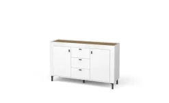 Sideboard Mossa | Eiche, Weiß | Möbel Höffner