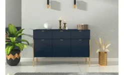 Sideboard Polka | Marineblau | Möbel Höffner