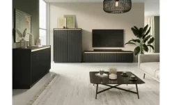 Sideboard Roy | Schwarz | Möbel Höffner