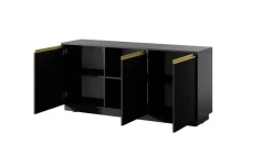 Sideboard Roy | Schwarz | Möbel Höffner