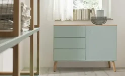 Sideboard Scan  | Grün, matt | Möbel Höffner