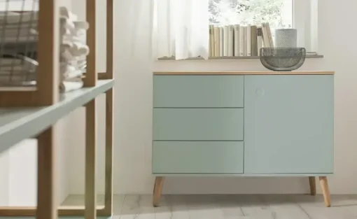 Sideboard Scan  | Grün, matt | Möbel Höffner