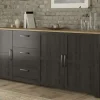 Sideboard Toneo | Mooreiche (Nachbildung), Eiche (Nachbildung)