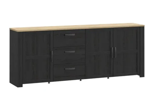 Sideboard Toneo | Mooreiche (Nachbildung), Eiche (Nachbildung)