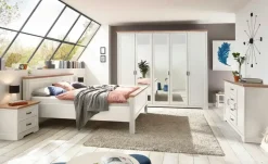 Sideboard Varese | Weiß, Asteiche (Nachbildung)